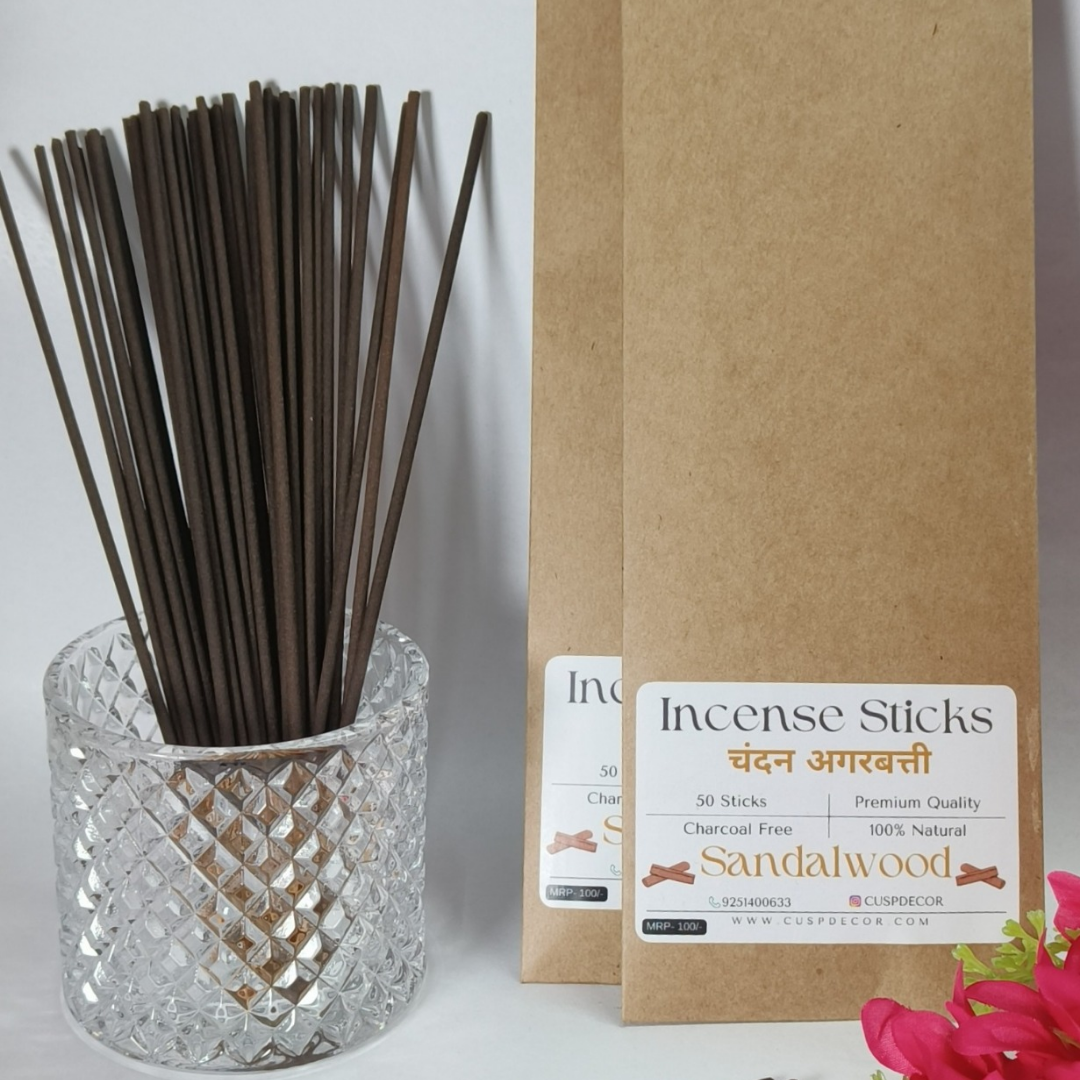 Sandalwood Agarbatti Incense (50 sticks)