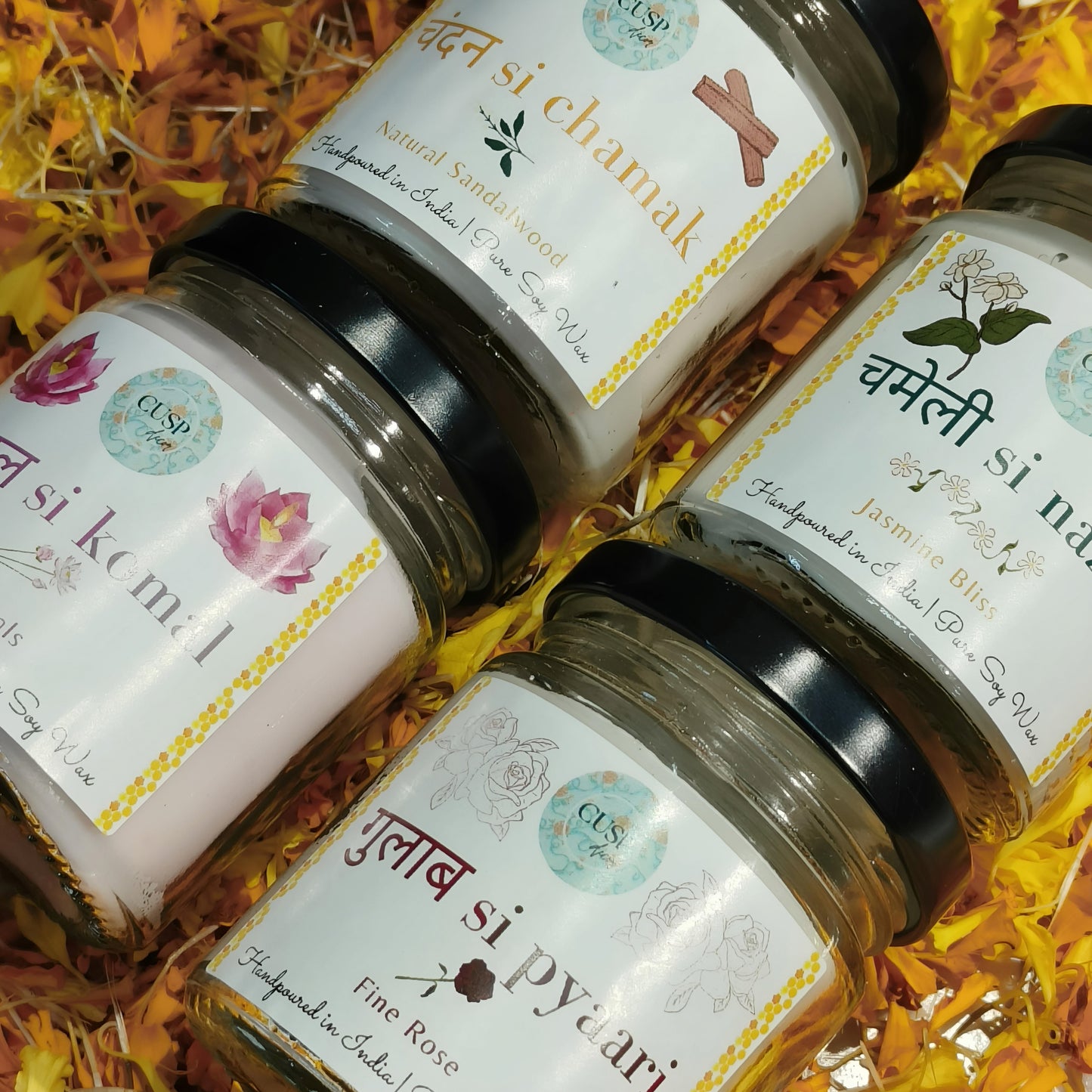Diwali Gift Set:Festive Fragrances (Pack of 4)
