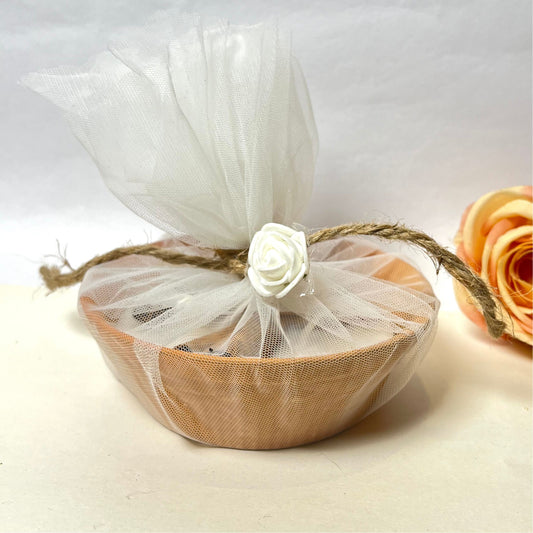 Earthy Elegance: Mitti Candle Gift Set in Rose