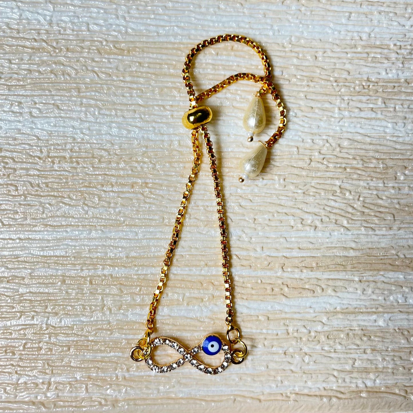 The Infinity Evil Eye Bracelet | Handmade Jewellery